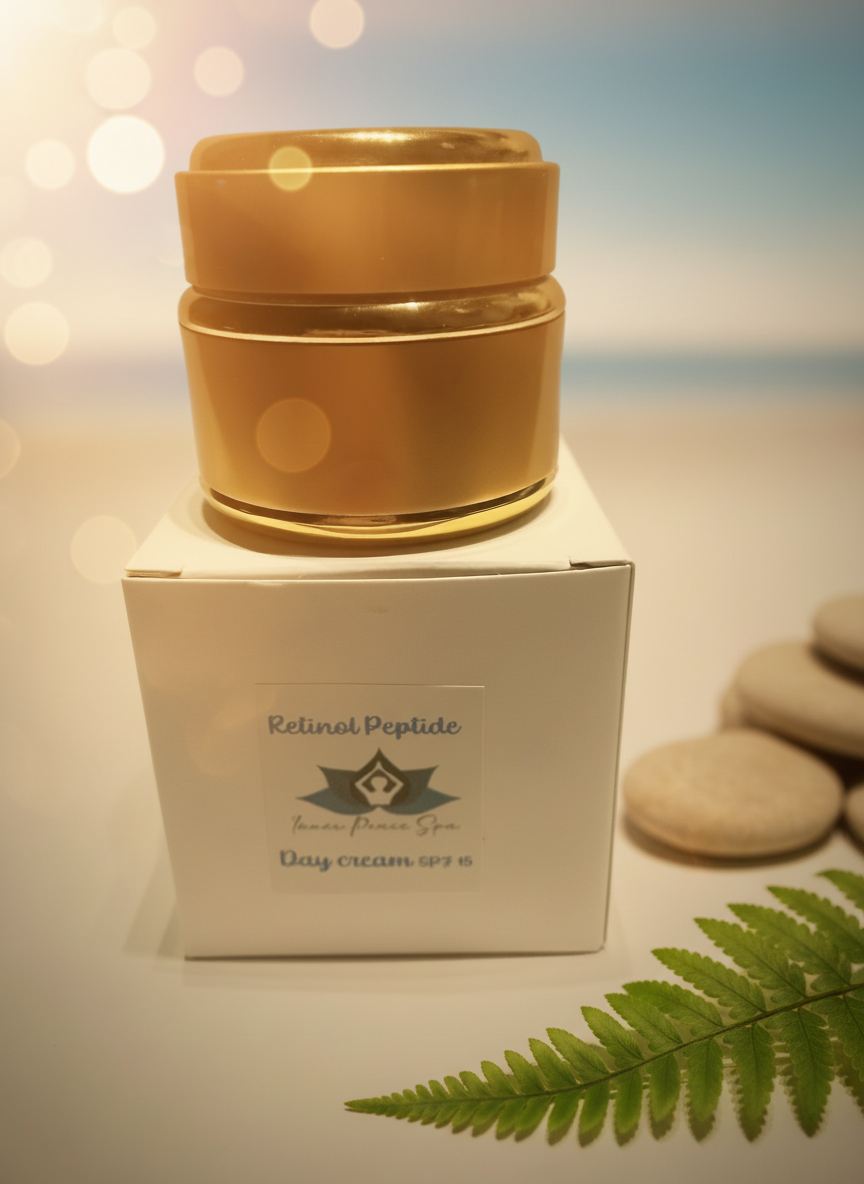 Retinol peptide day face cream 50ml spf 15
