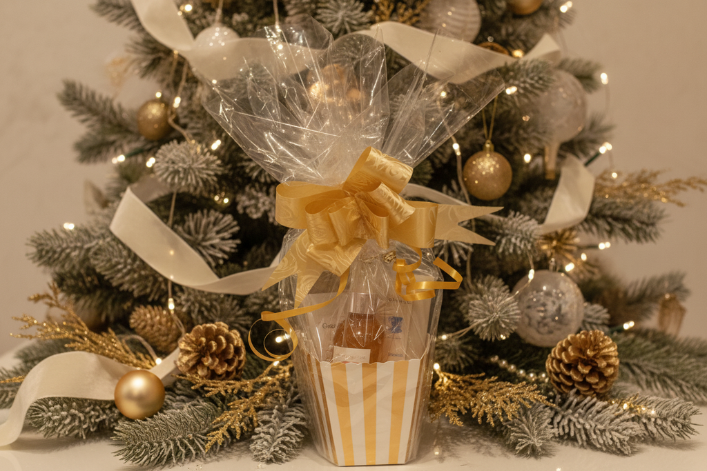 Collagen toner, rose and coconut cleanser & facial scrub gift set