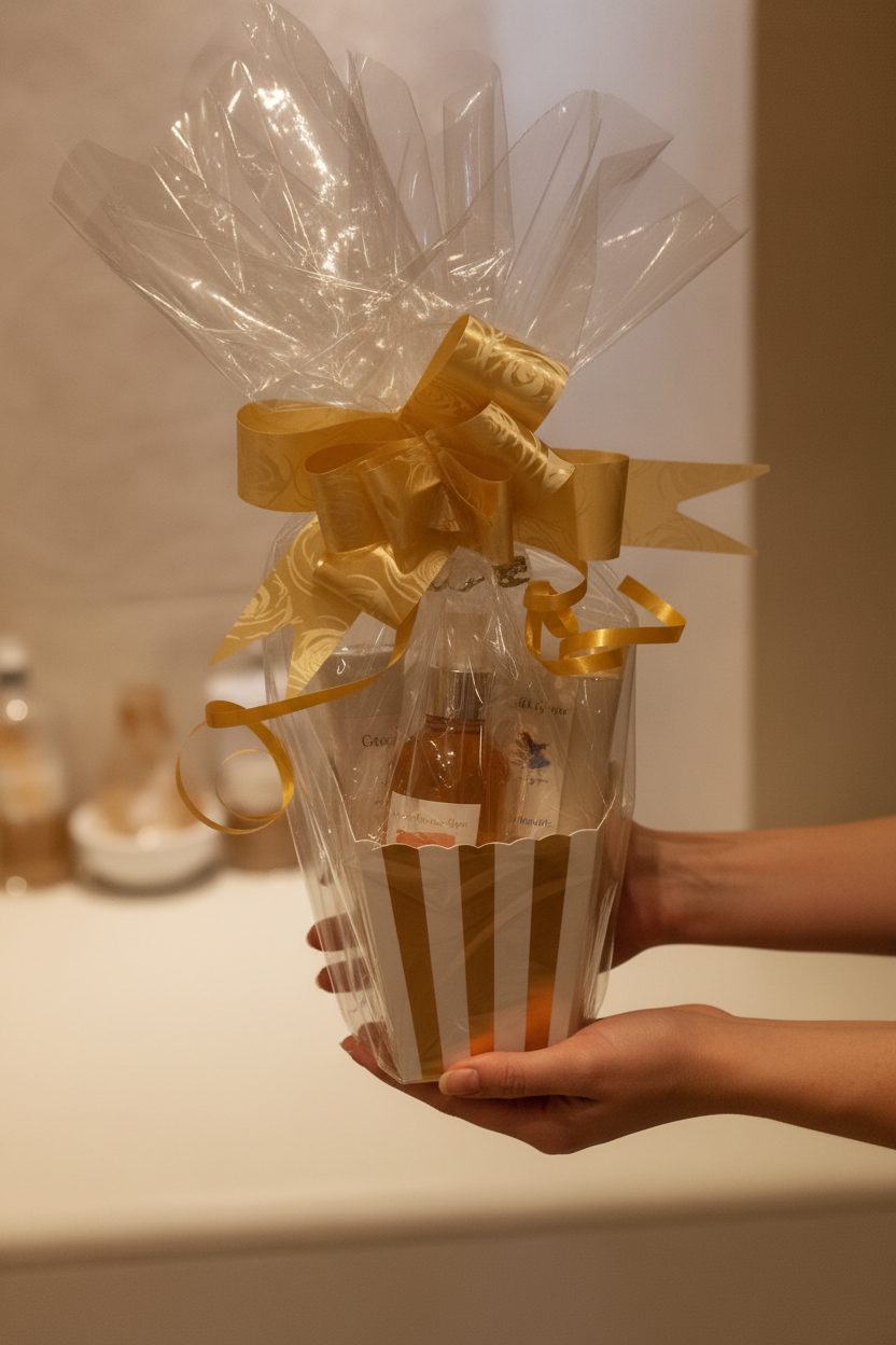 Collagen toner, rose and coconut cleanser & facial scrub gift set